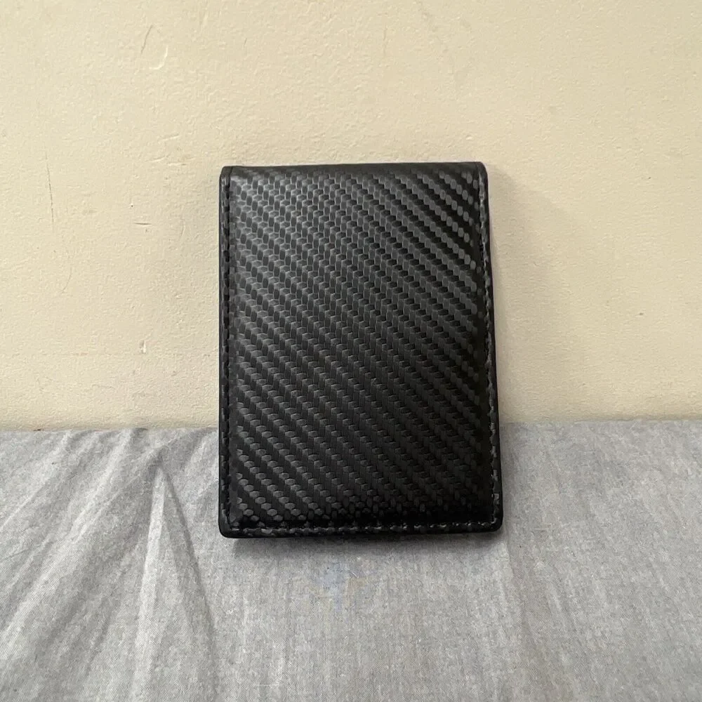 TRAVANDO Mens Slim Wallet with Money Clip AUSTIN RFID Blocking Bifold Charity